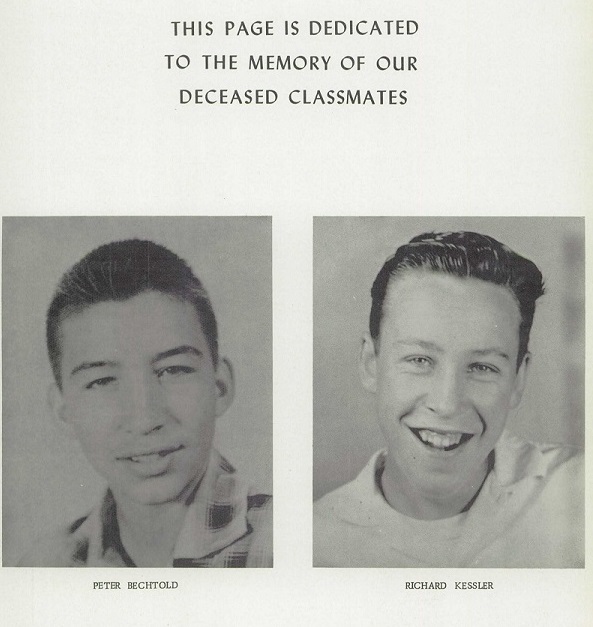 Peter H. Bechtold Yearbook 1956