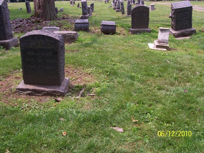 Unmarked Grave of Christian and Catherine (Horn) Bauer