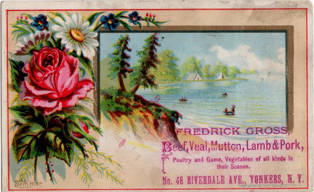 Frederick Gross Trade Card