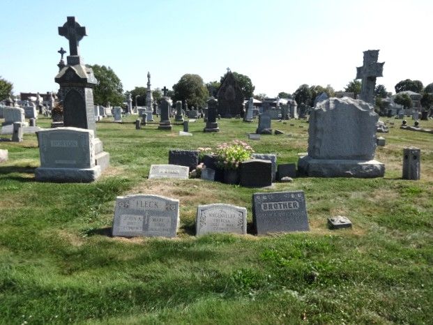 The Holy Sepulchre Cemetery Grave Marker of >Aniela Mazurkiewicz