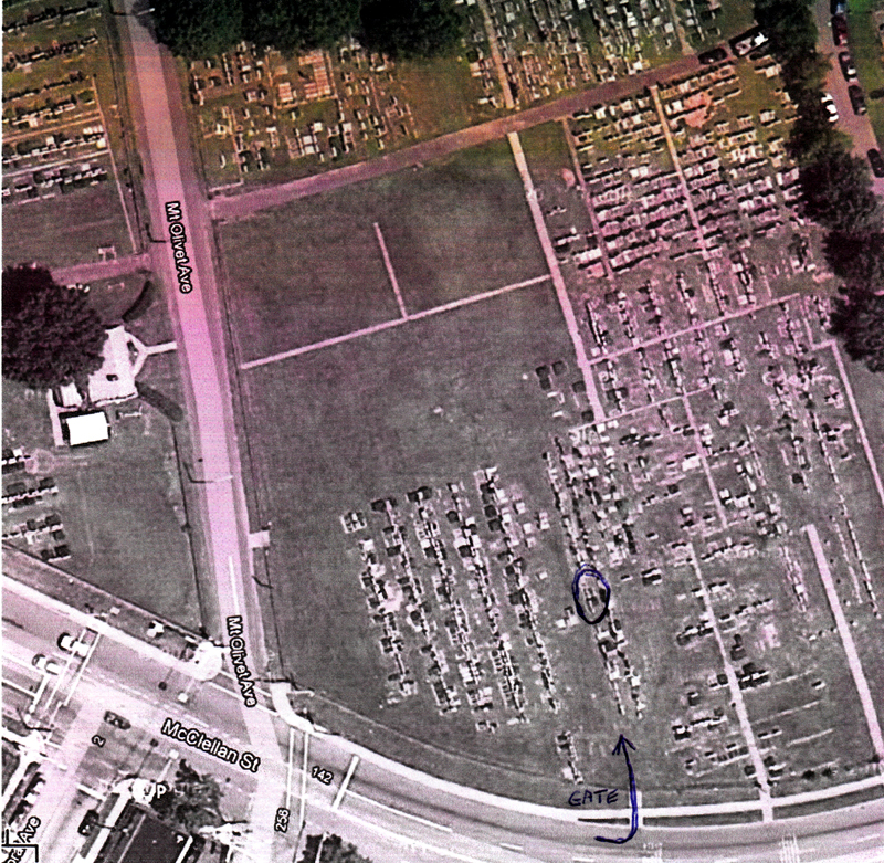Google satellite Photo of The Louis Brandeis Lodge Cemetery