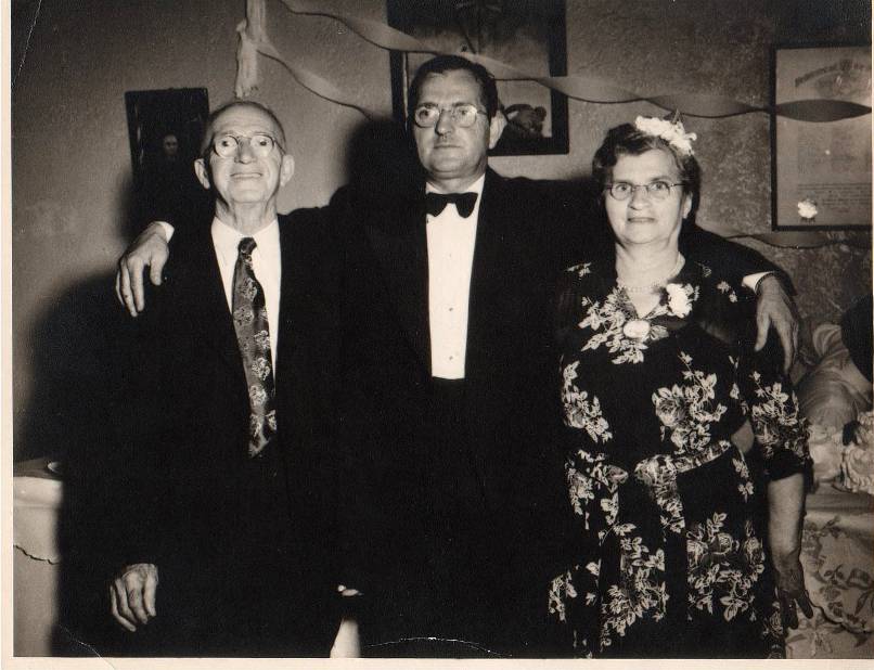 Max, Jack and Adele Bogner c. 1947