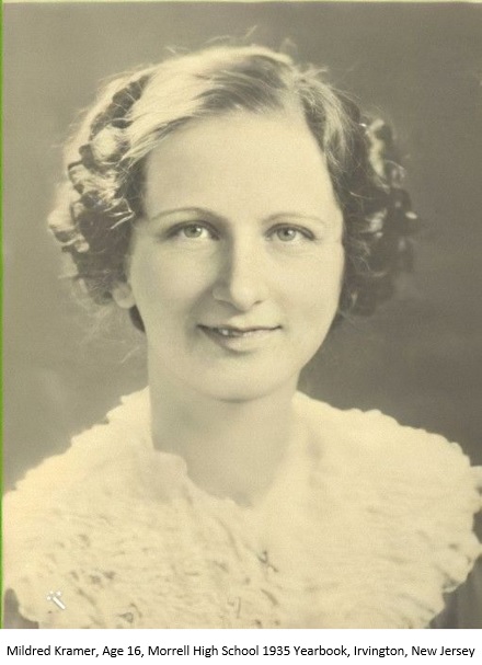 Mildred Veronica Kramer 1935