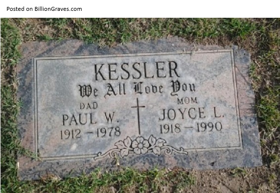 Paul William Kessler Grave