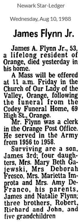 James A. Flynn Jr. Obituary