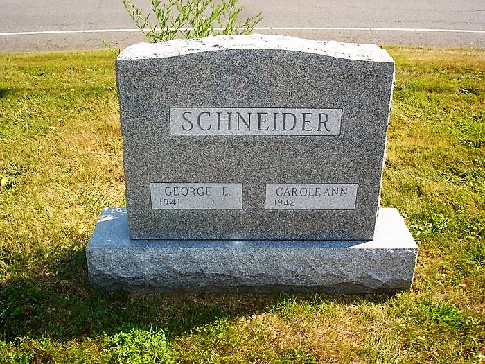 George Edward Schneider Grave